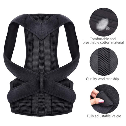 Adjustable Back Posture Corrector For Men & Women